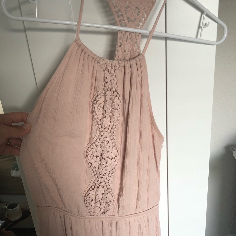 DUSTY PINK MAXI DRESS